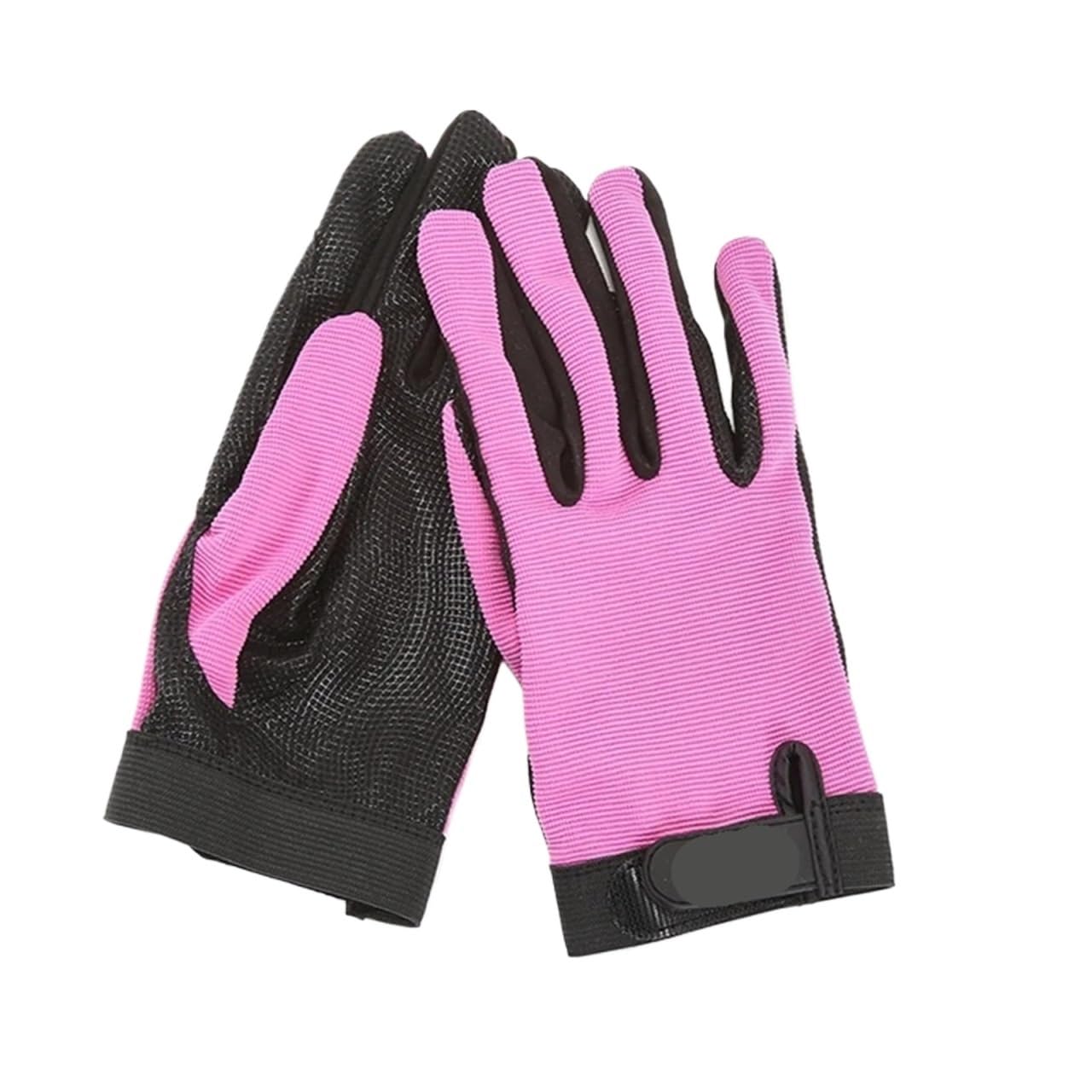 Guantes De EquitacióN Guantes for Montar a Caballo for Hombres y Mujeres, Transpirables, for Montar a Caballo, Deportes al Aire Libre, Accesorio for Manos para Montar A Caballo(Pink,XS)