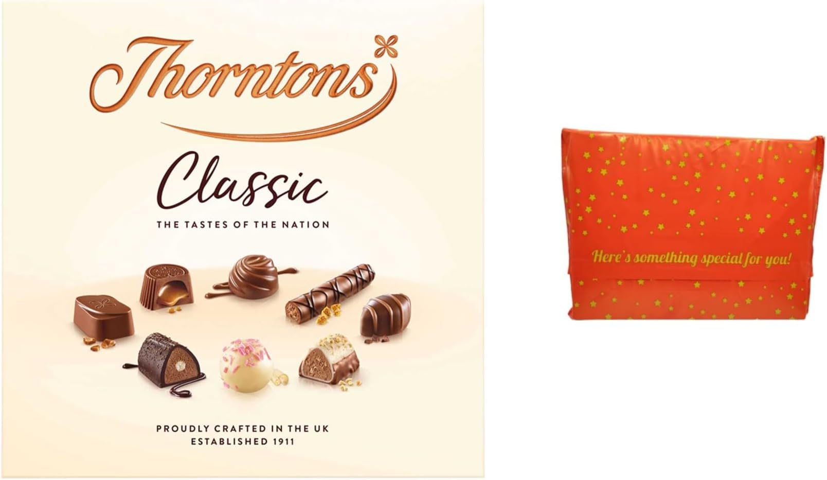 Thorntons Classic Chocolates Collection Gift Box 260 G Delivered In Lovely Gift Bag, Gift For Any Ocassion