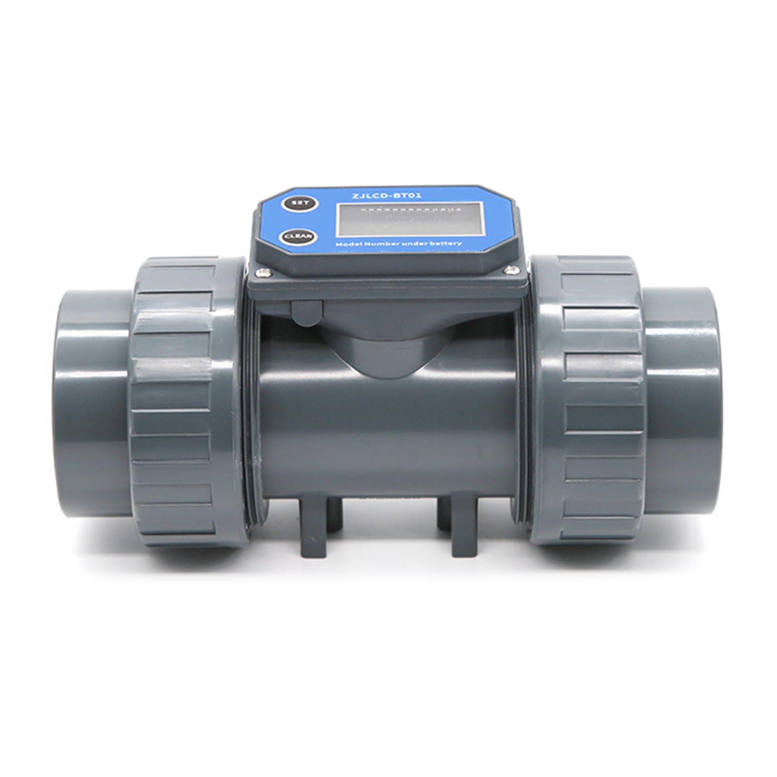 Msioytog Dn40 Pvc Electronic Flowmeter Suitable For Accurate Liquid Measurement In Irrigation And Methanol Water Purification Systems Water Flowmeter