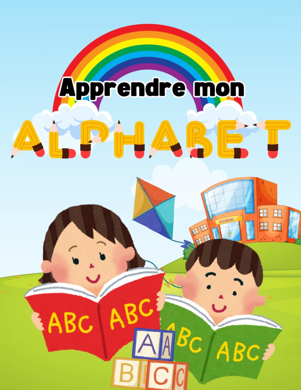 Apprendre l’alphabet : Livre illustré de A à Z pour enfants