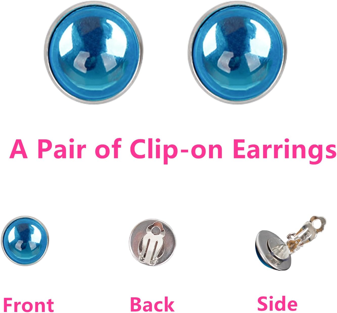 Princess Crown Accessories Kit 4 PCS Set for Women Princess Costume (Tiara Crown/Earrings/Brooch/Glove) - Image 4