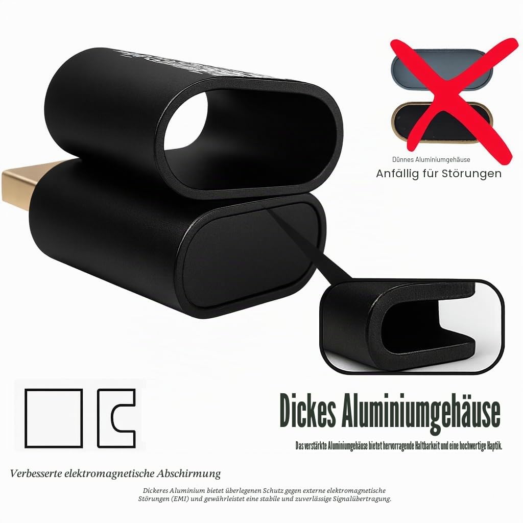 HDMI Dummy Plug 4K HDR,4K@60Hz、1440@144Hz、1080P@240Hz，edid Emulator Virtual Display Adapter,hdmi Headless Adapter,Display Port Dummy hdmi Plug (NEW-4K-HDR(default1920X1080) 1P-)