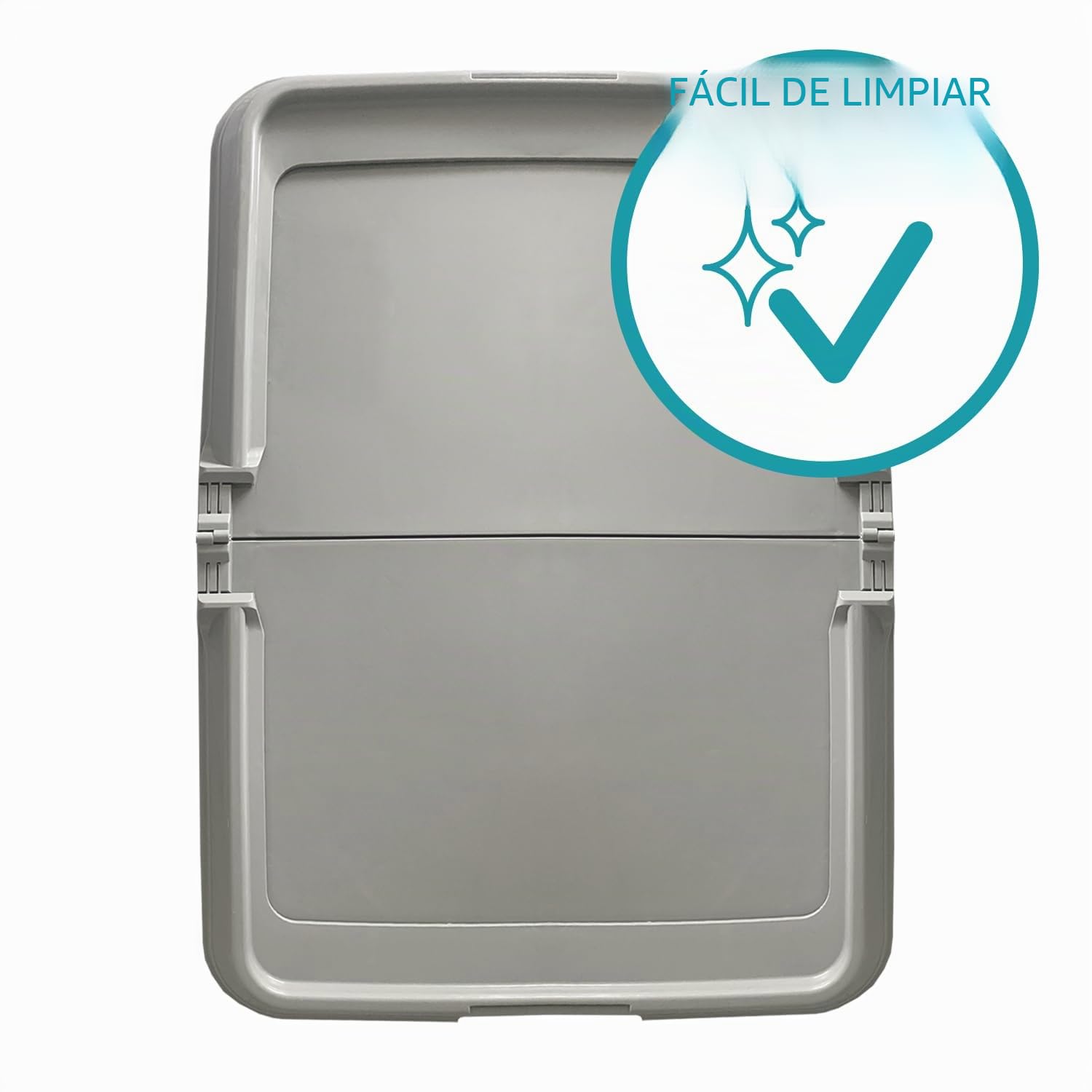 Aqpet Friends BauBox – Arenero para Perros, Inodoro Plegable 86 x 62 cm | Bandeja Porta Alfombrillas absorbentes, Ideal para adiestramiento de Cachorros y Uso en casa