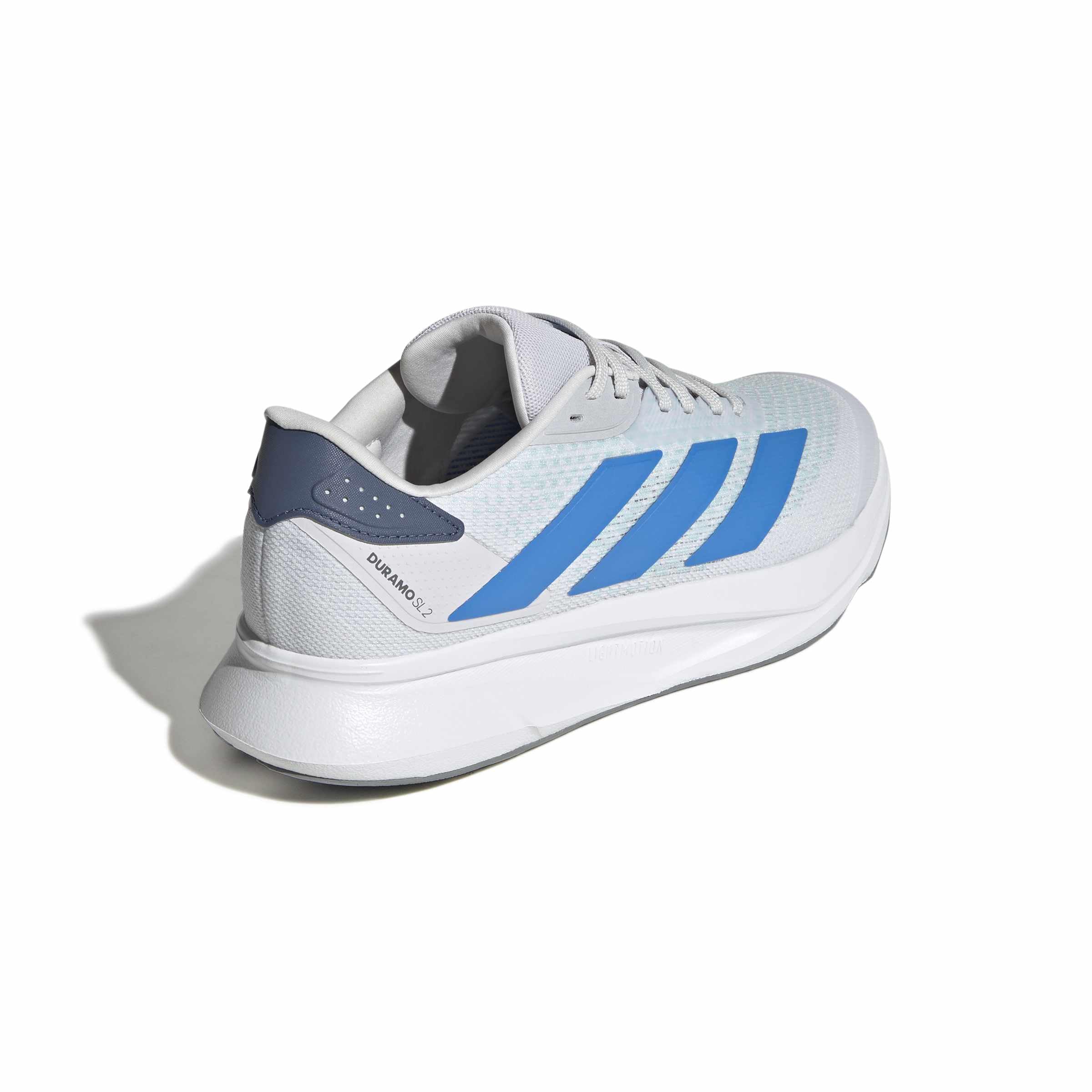 adidas Uomo Duramo SL 2 Running Shoes, Dash Grey/Lucid Ray Blue/Tech Ink, 42 2/3 EU
