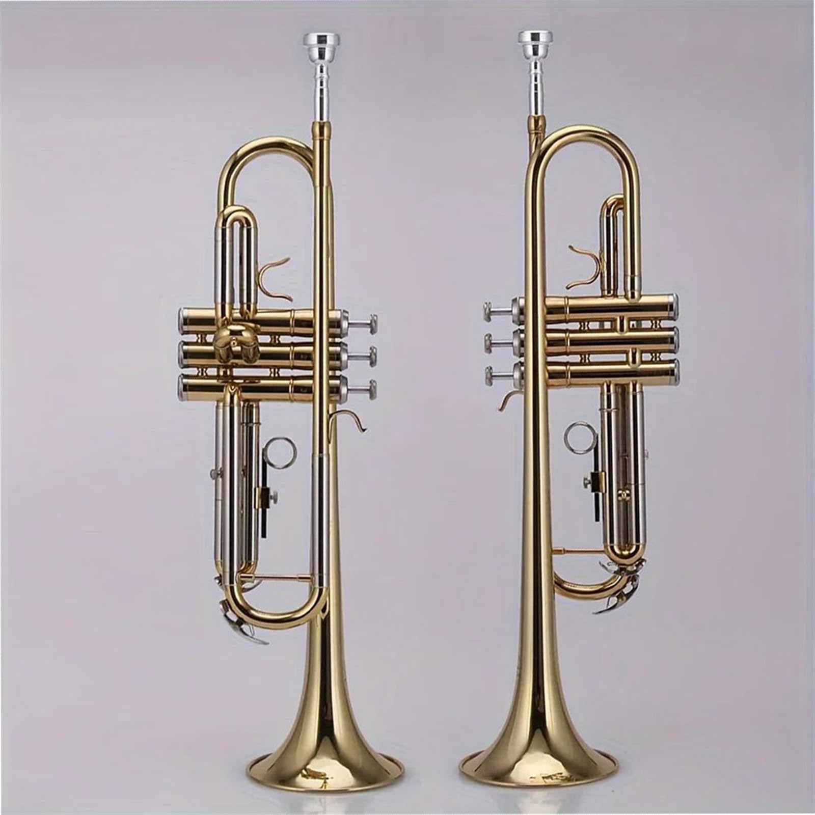 Standard Trompeten Professionelle Trompete B-Trompete Musikinstrument Weißkupfer Pitch Tube Anfänger