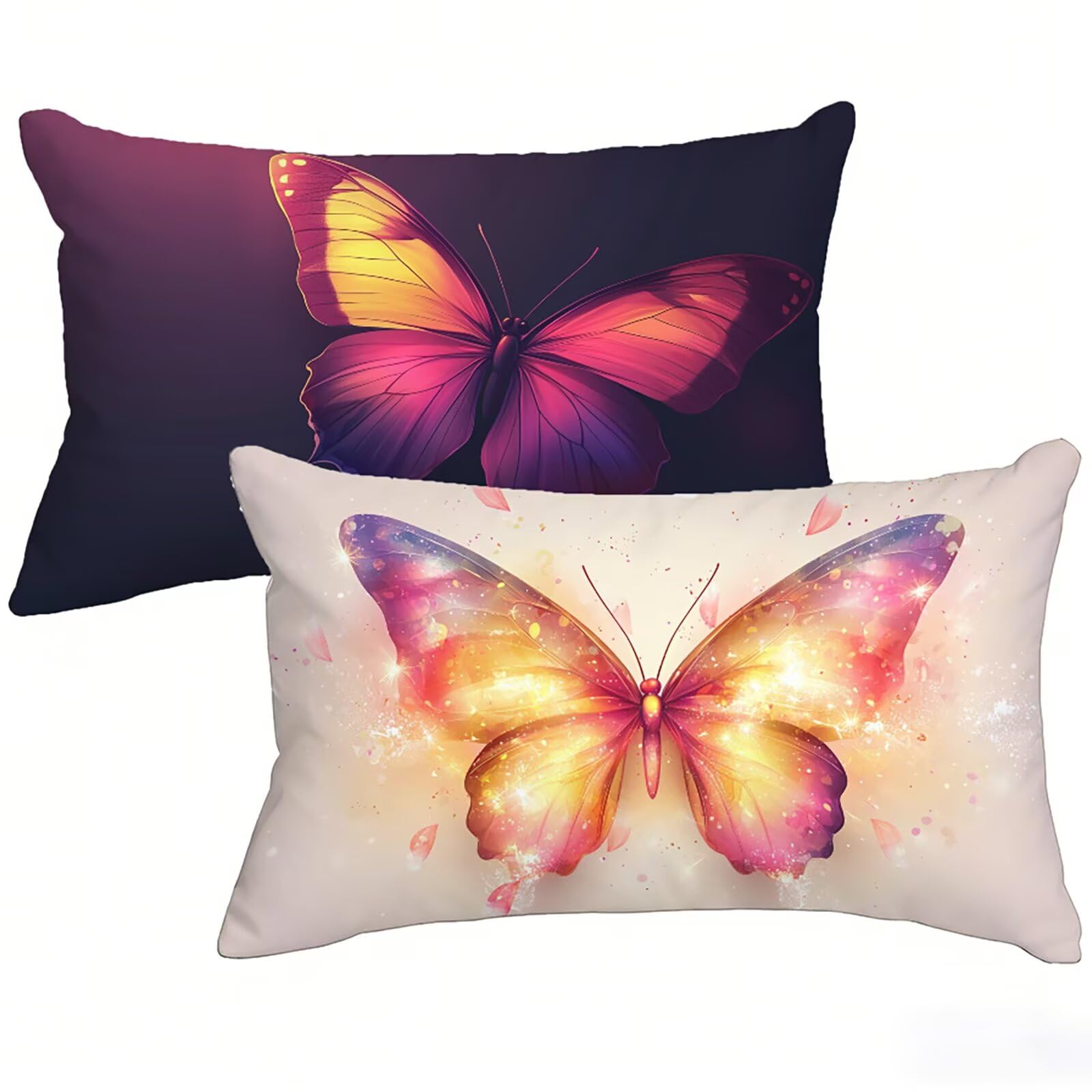 Housse de coussin lin haut de gamme taie rectangulaire décoration maison chic
