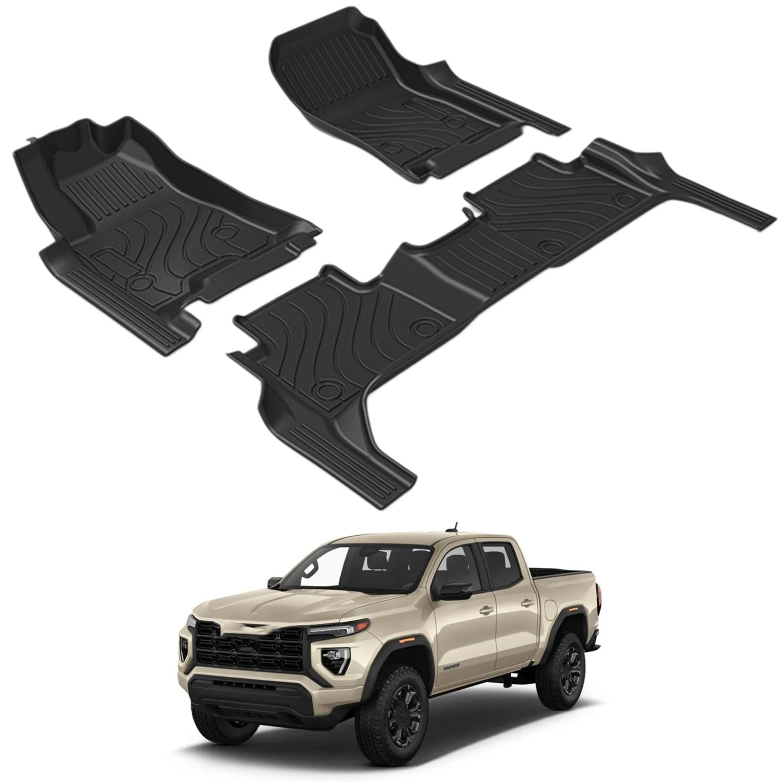 PAPEP Floor Mats for GMC CANYON 2023 RHD
