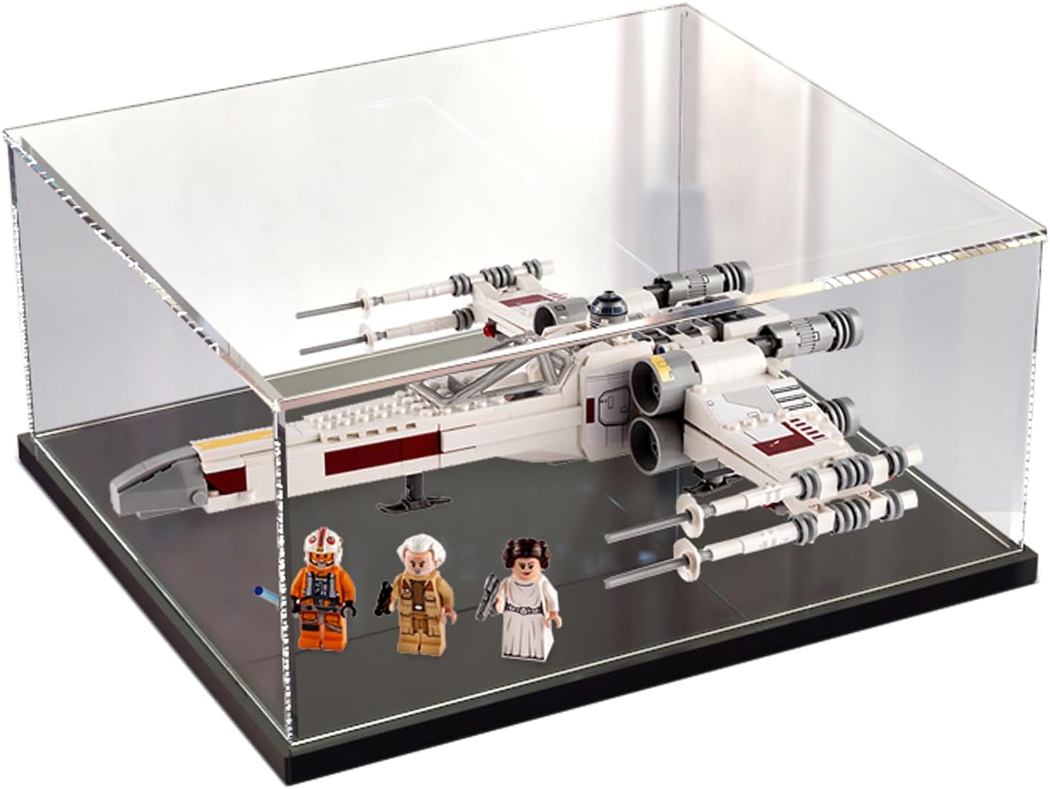 Thickened Clear Acrylic Display Case for Lego 75301