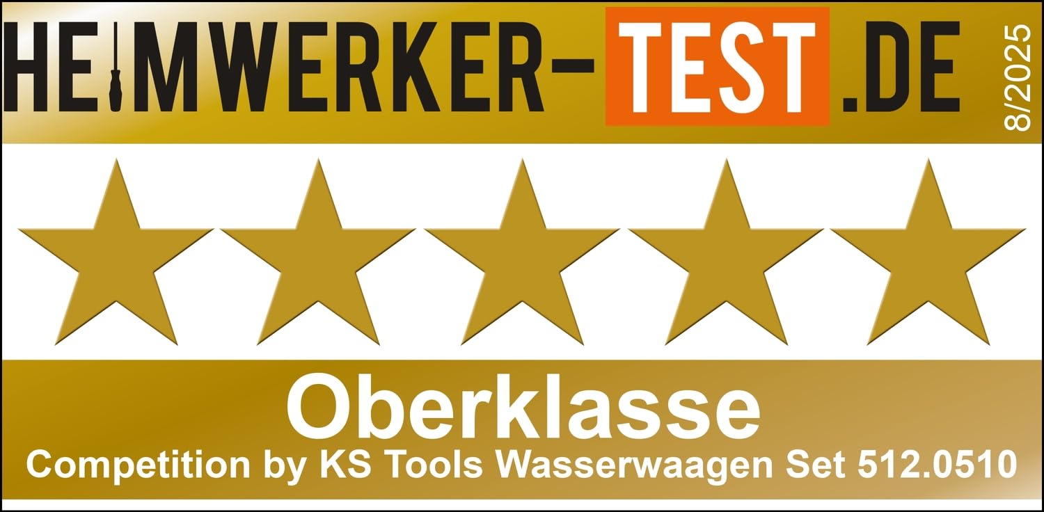 KS Tools Competition 512.0510 - Set di 3 livelli, 400 + 600 + 1000 mm