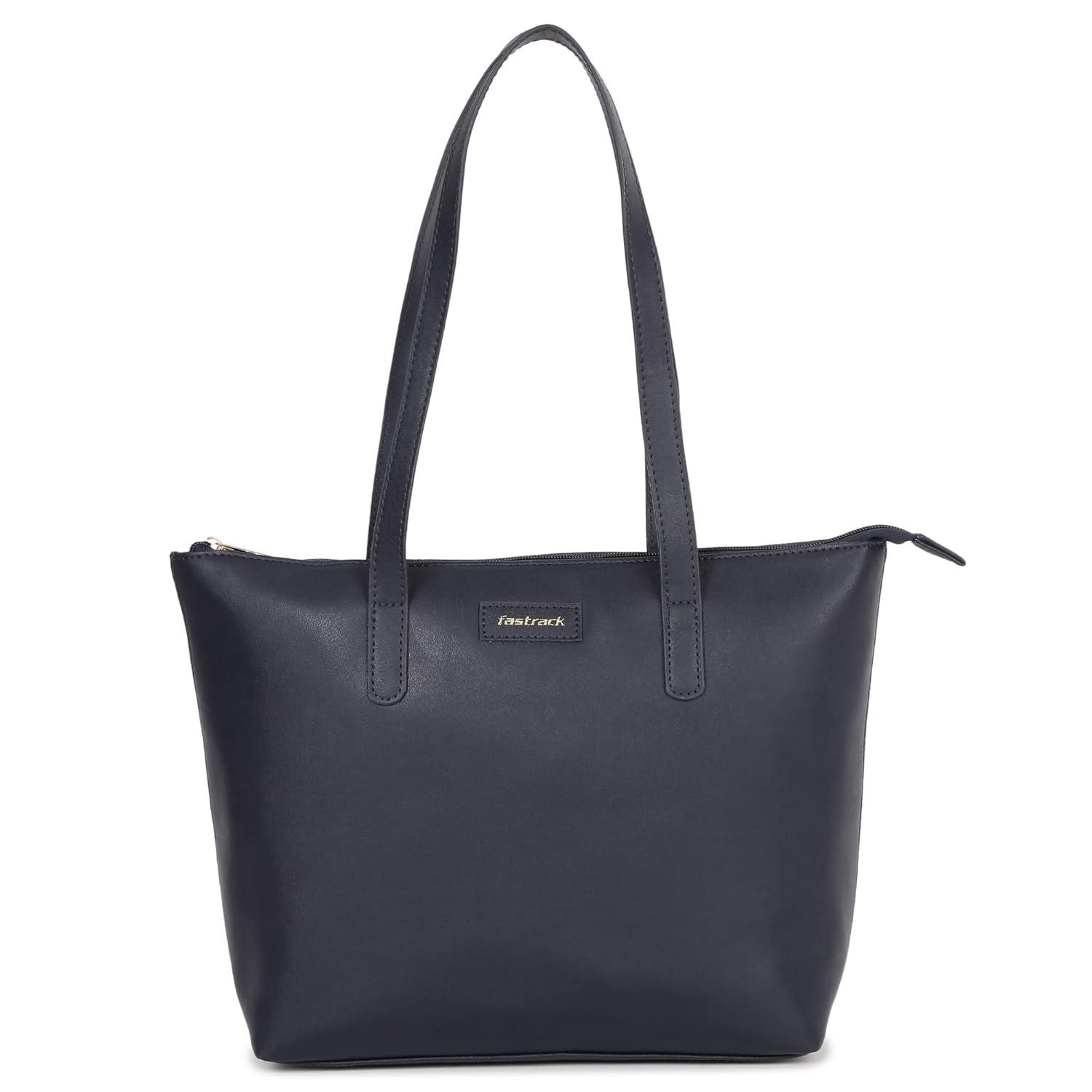 Buy Fastrack Navy Blue Spacious Everyday Office Tote Bag For Women at