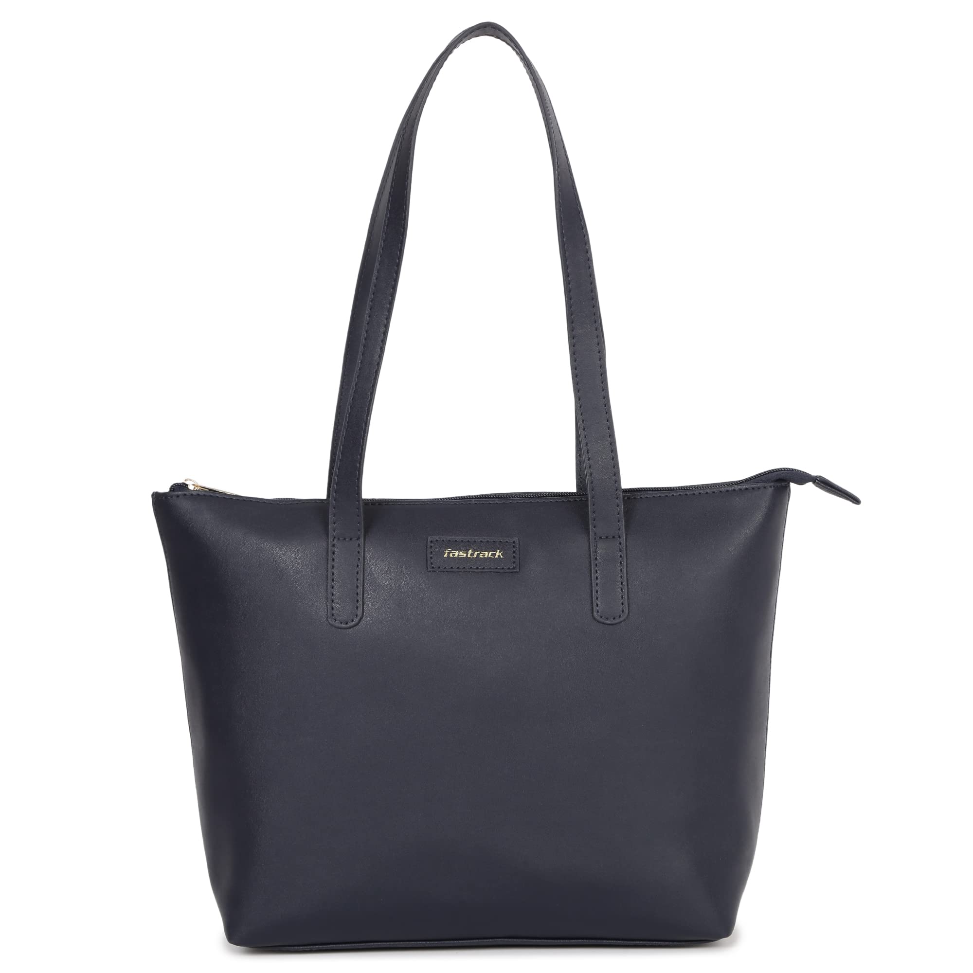 Fastrack Navy Blue Spacious Everyday Office Tote Bag For Women (B0BVGHZQ8S) Amazon Price History, Amazon Price Tracker