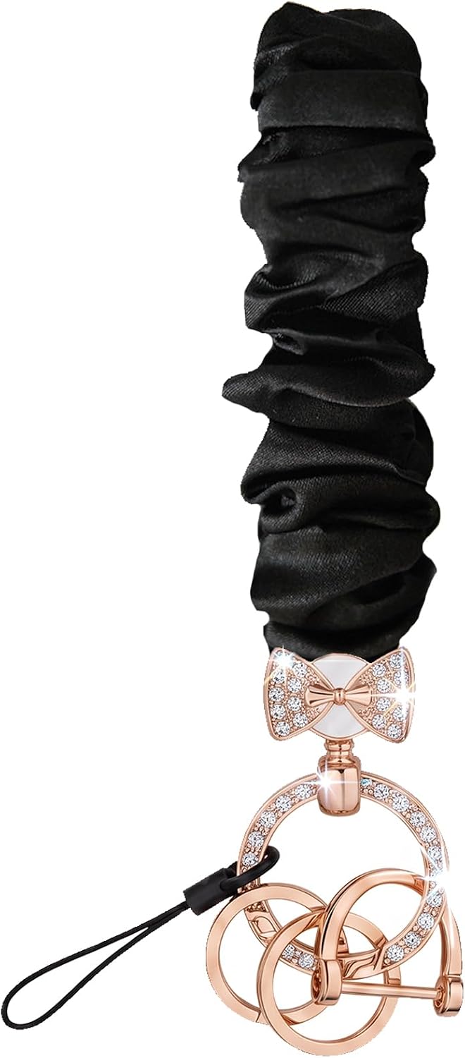 Scrunchie Cute Keychain Wristlet