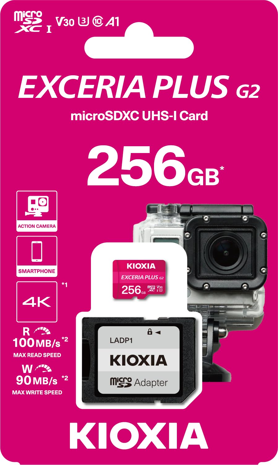 Amazon | MICRO SD KIOXIA 256GB EXCERIA PLUS G2 UHS-I C10 CON 