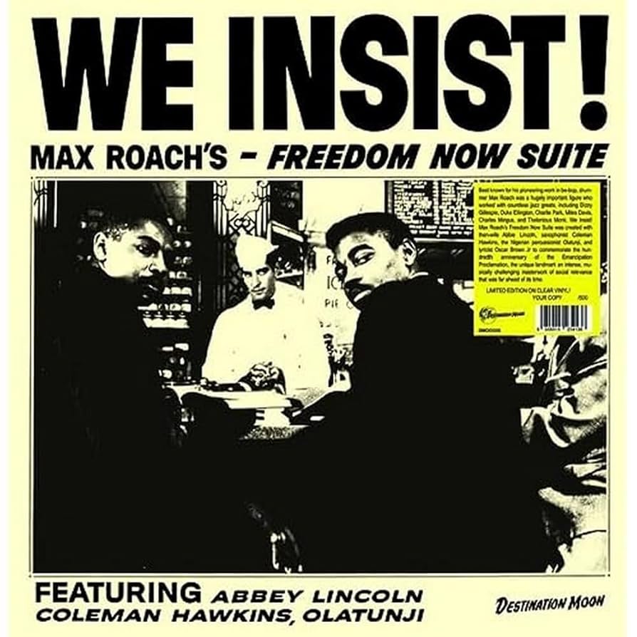 WE INSIST! MAX ROACH'S FREEDOM NOW オリジナル Amazon.co.jp: We Insist! Max Roach's Freedom Now Suite