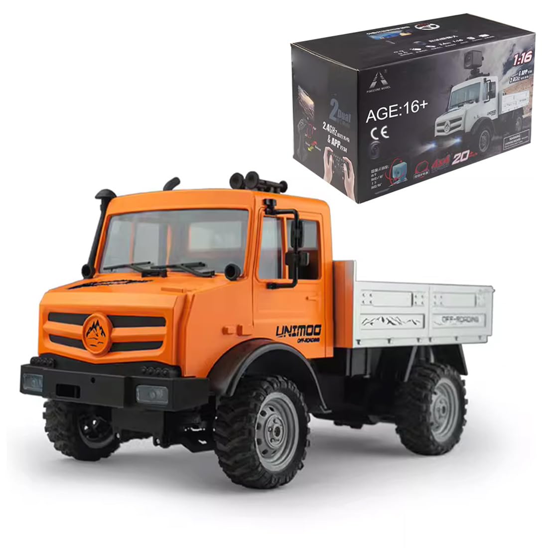 ホビーラジコン RC4WD T-Finder U425 UNIMOG 1/10 RC4WD T-Finder U425 UNIMOG 1/10 RC Car Used Ready-to-Run RTR Japan