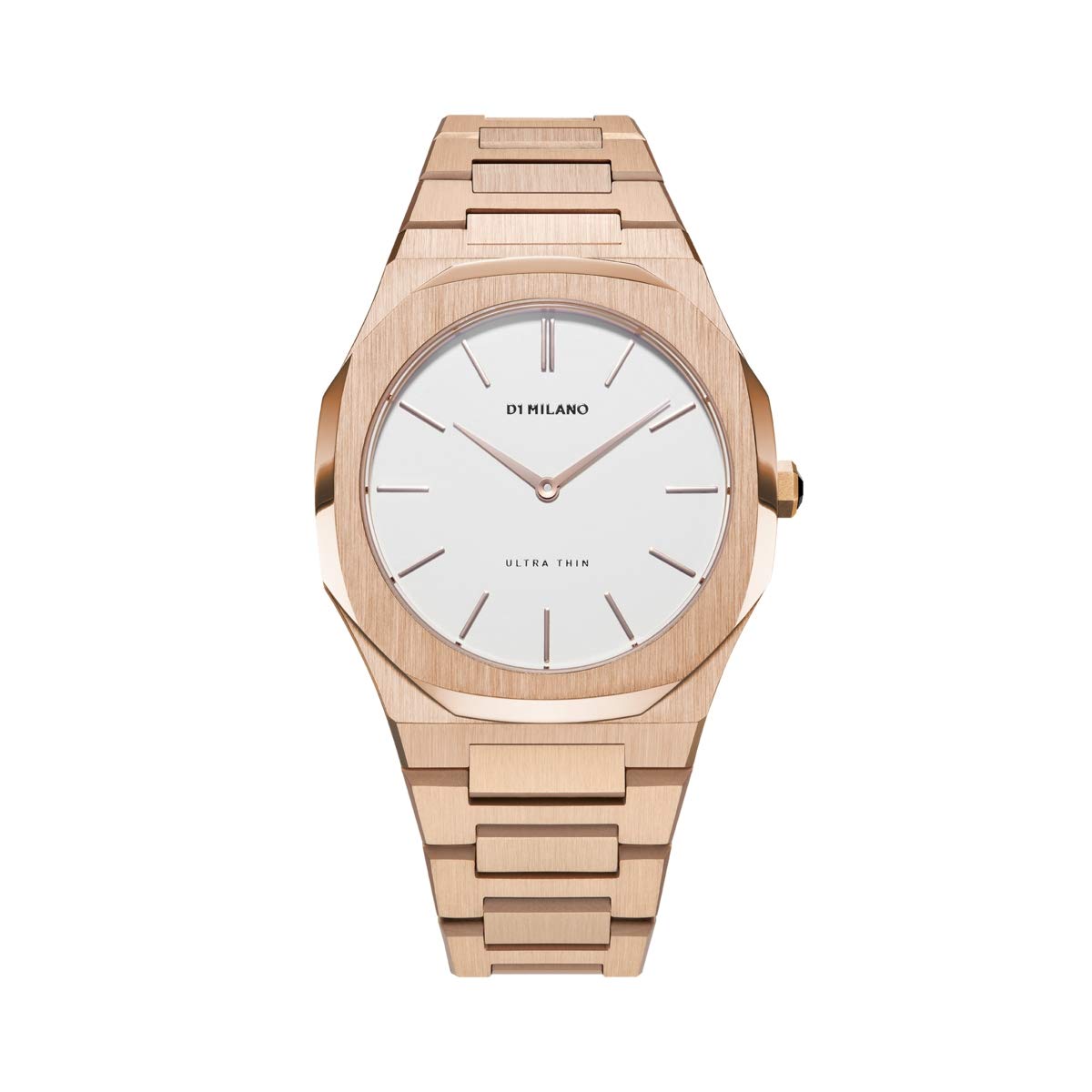 Orologio D1 Milano Ultra Thin Rose Gold/Eggshell