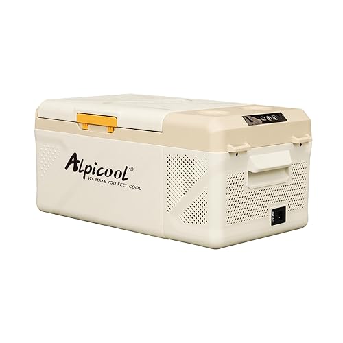 Alpicool KM15 Portable Freezer, 12 Volt Car Refrigerator, 17 Quart