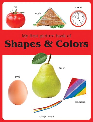 My first picture book of Shapes and Colours: Picture Books for Children