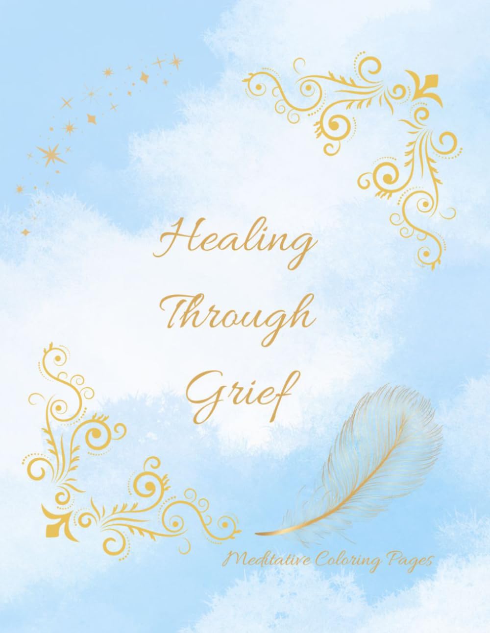 Healing Through Grief, Meditative Coloring Pages