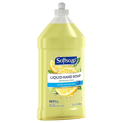 Miniatura 2 de Softsoap Recambio de jabón líquido para manos cítricos refrescantes con aroma a limón 32 onzas líquidas