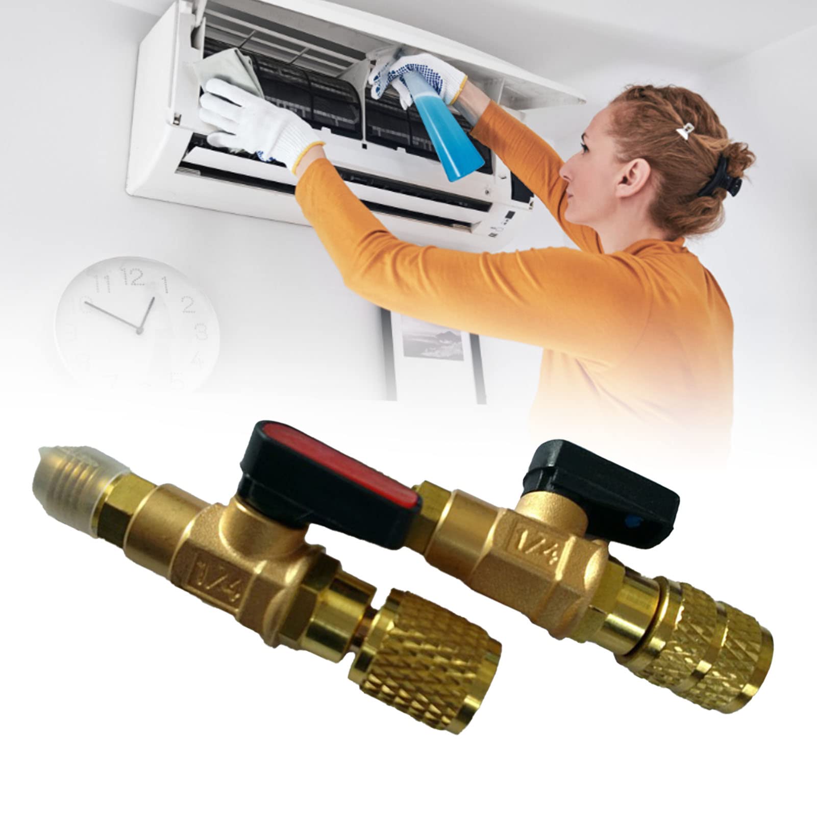 Valvola Per Impianti Di Climatizzazione Valvola A Sfera Per - Foto 8