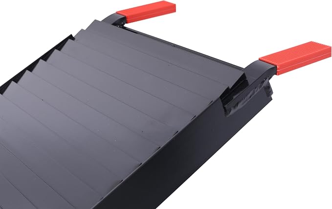 Rampas de carga plegables de aluminio 80" x 12" para vehículos miniatura 3