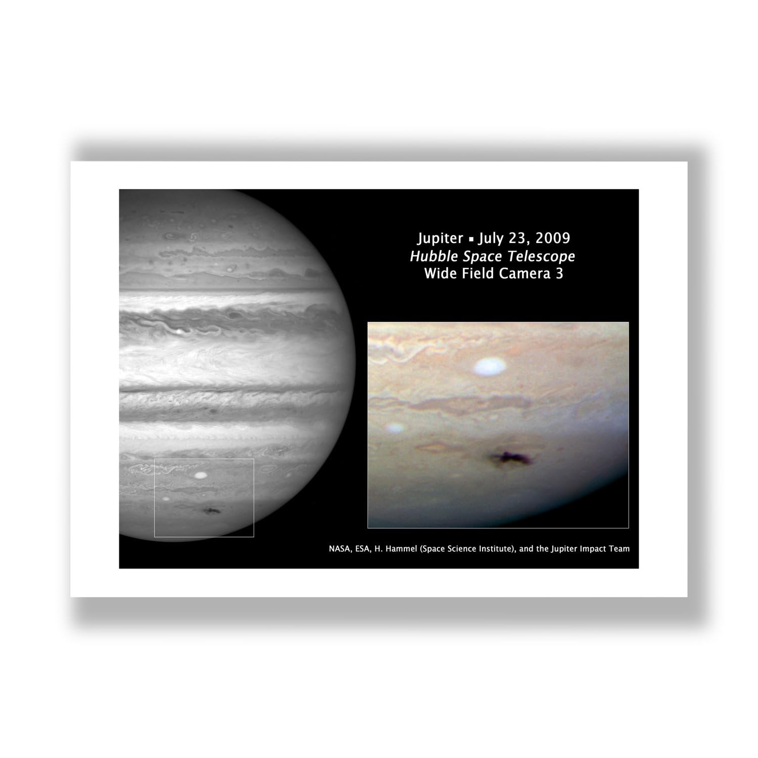 Télescope Hubble poster astronomie Jupiter Impact grand format impression d'art - 7