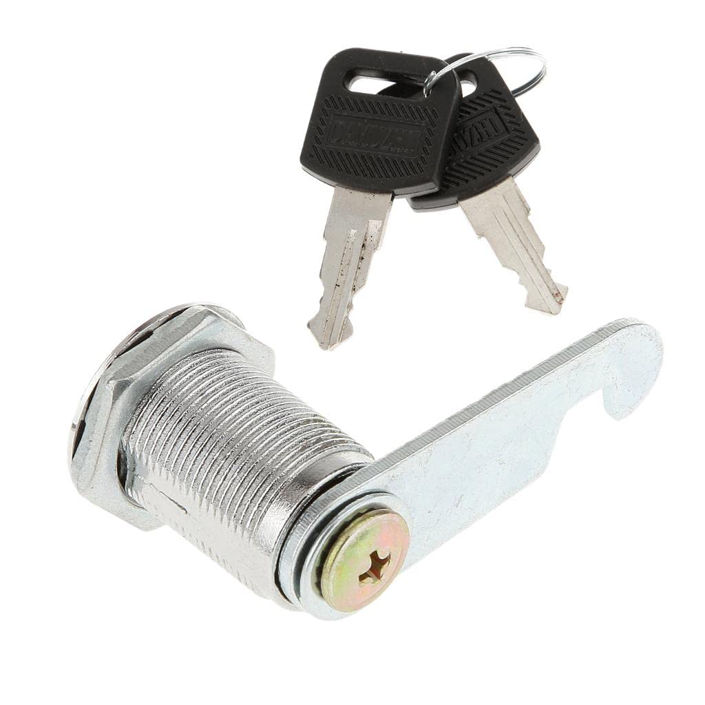 Serratura A Combinazione 3 Cifre - Per Armadietti, Cassette Postali E Cassetti - 2 Pezzi Argento - Foto 8