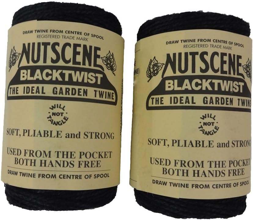 Nutscene K807BL 120 m Twine Spool, Black