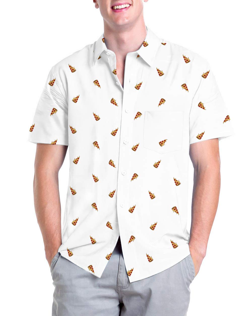 Short Sleeve Button Down Aloha Shirts 