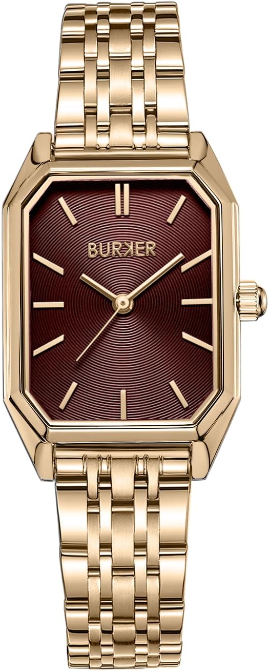 Ruby – Women's Watch | 38 mm Watch for Women with Dial | Women's Quartz Watch Waterproof (30 m) | Small Flat Watch Case – Watches Strap Included