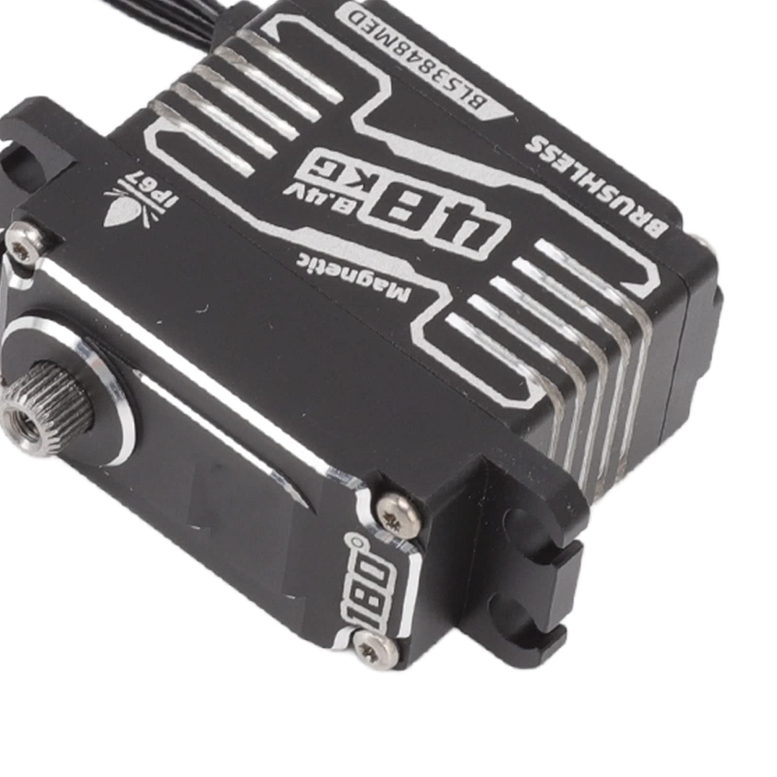 Changor Bezrdzeniowy Serwo Super Torque Wodoodporny Programowalny Serwomechanizm do Robotów RC Mechaniczne ramię Aluminiowe 118g (360 stopni)