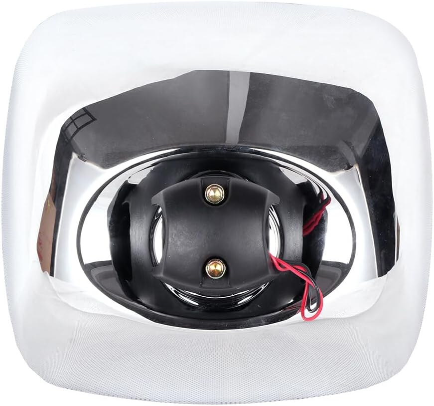 SCITOO Truck Hood Mirrors A Pair(1PC Main Mirror and 1PC Spot Mirror) Side Tow mirrors compatible with 2004-2016 for Freightliner for Columbia with Chrome Housing