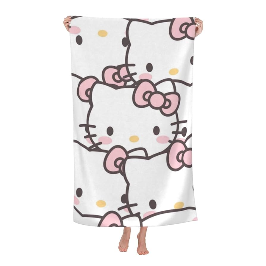 ハローキティ　大判バスタオル Amazon｜バスタオル ハローキティ 大判 マイクロファイバー
