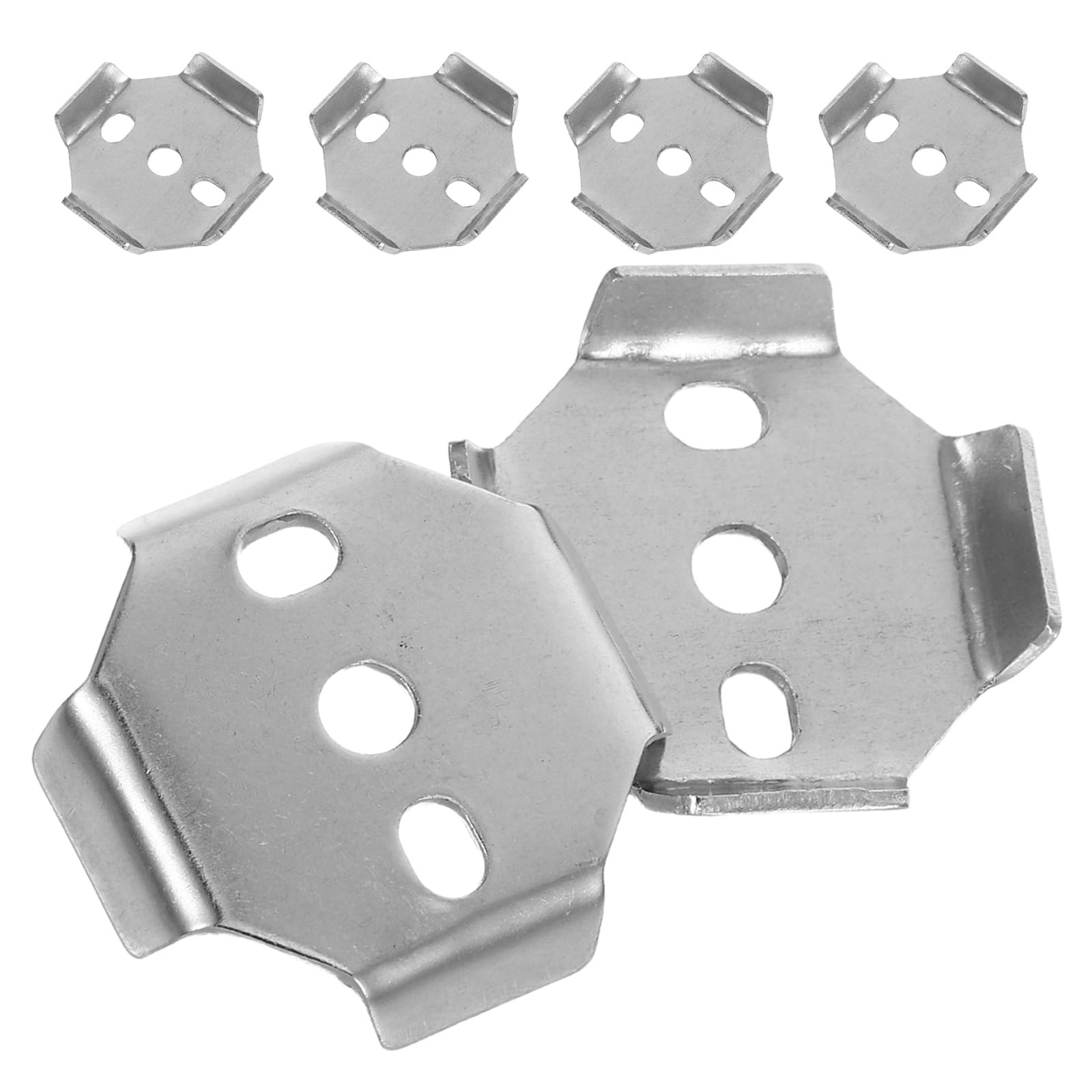 Soportes para toallero en acero inoxidable con base cuadrada 38mm
