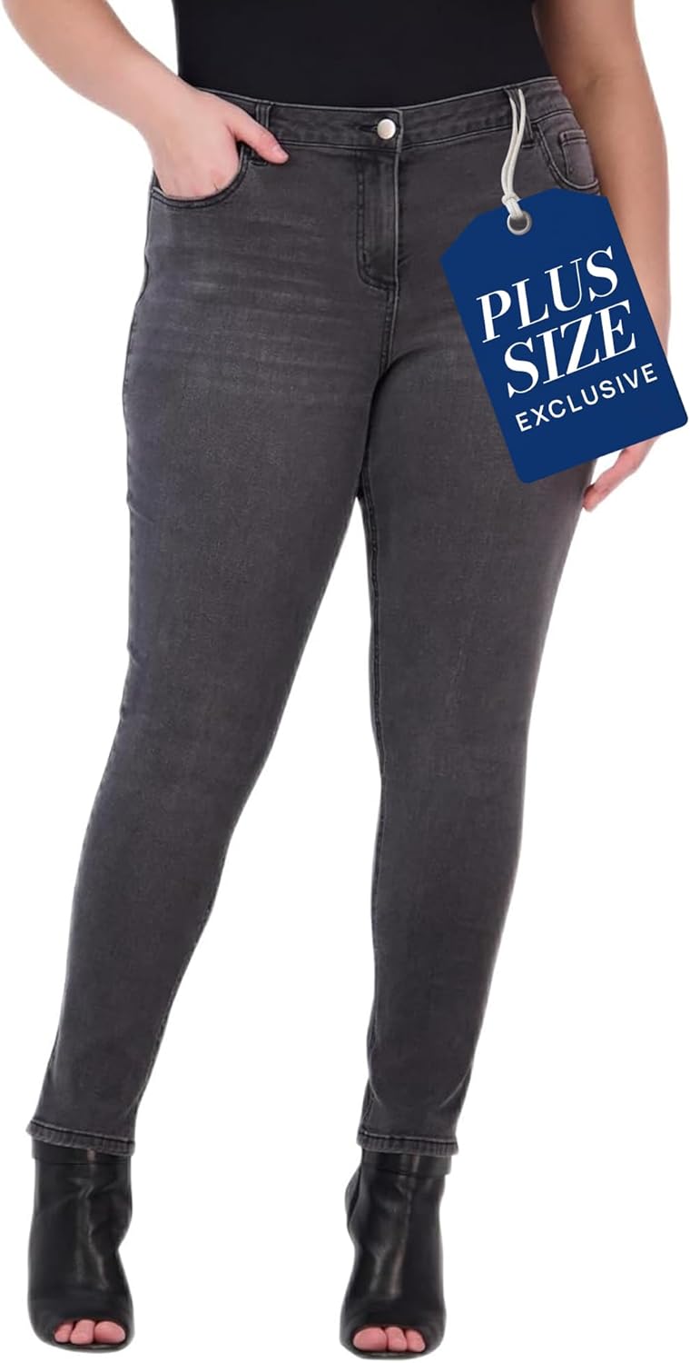 Plus Size Jeans for Women – High Waisted Skinny Jeans for Women – 29”