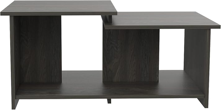 Wema 3 Coffee Table, Lower Open Shelf -Espresso