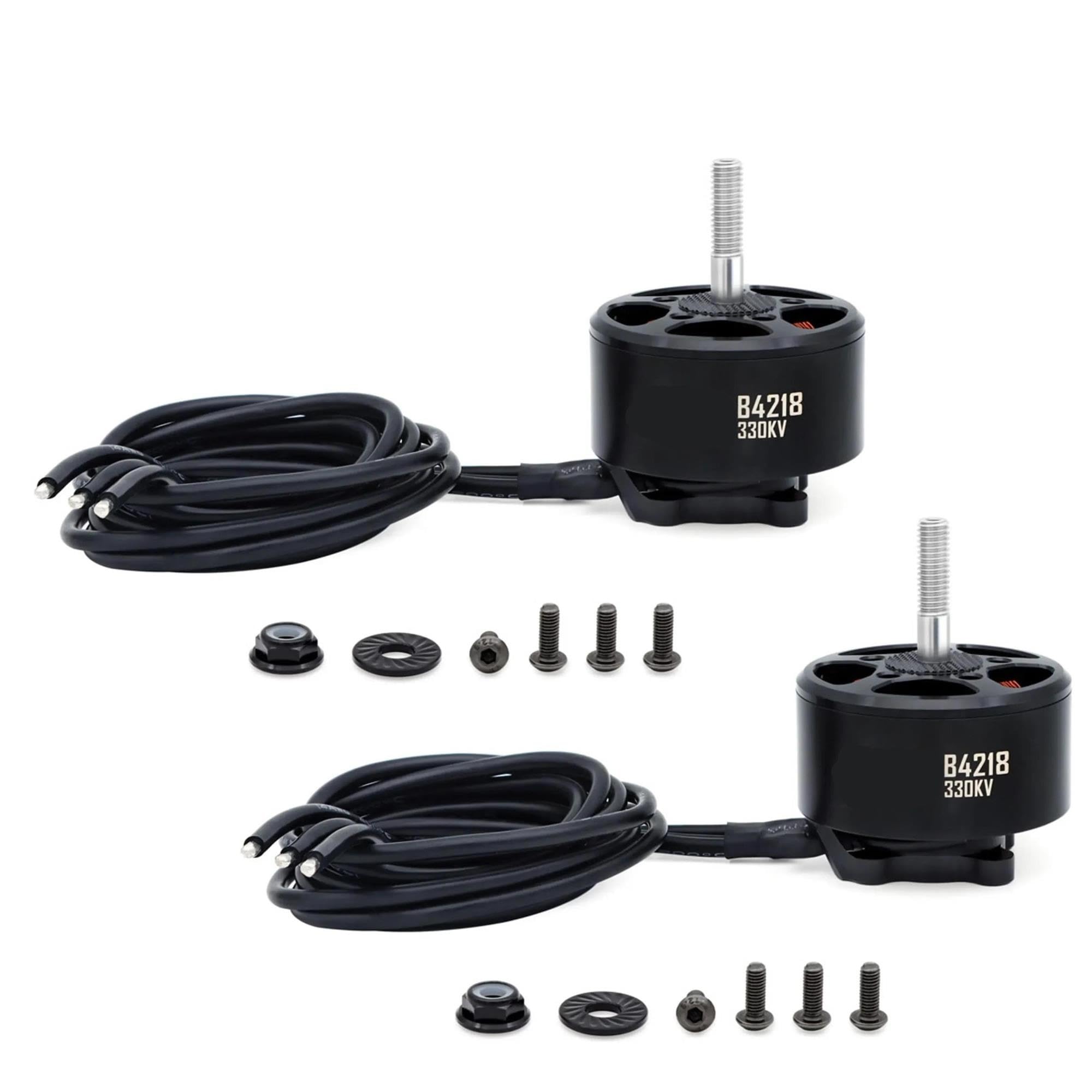 Compatibile con il motore Surpass Hobby B4218 330/560KV | Opzioni 330KV E 560KV, Adatto For Elica Da 15 Pollici, For Droni RC E Aerei Ad Ala Fissa(2PCS B4218 330KV)