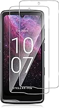 Funrae Verre Trempé pour Crosscall Stellar-M6/Crosscall Stellar-M6E [2 pièces], Protection écran [9H Dureté] Film Vitre en Trempé, Sans Bulle, Anti Rayures, 0.33MM HD Transparente Vitre Trempé