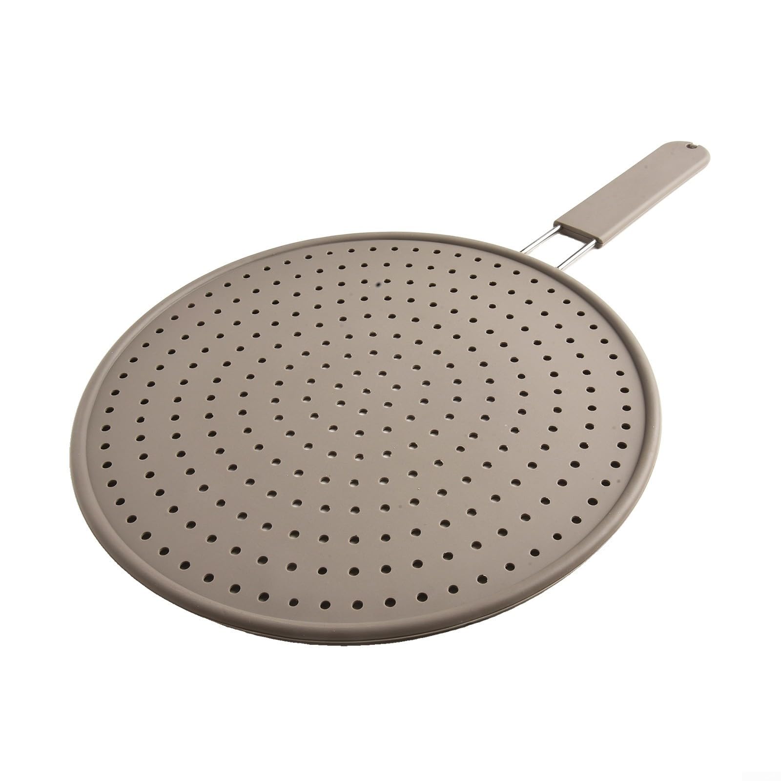 Eawfgtuw For Silicone Splatter Guard for Frying Pan 28cm with Handle, Heat-Resistant Cover Sieve for Cooking, Reusable Grease Screen Compatible with(0)