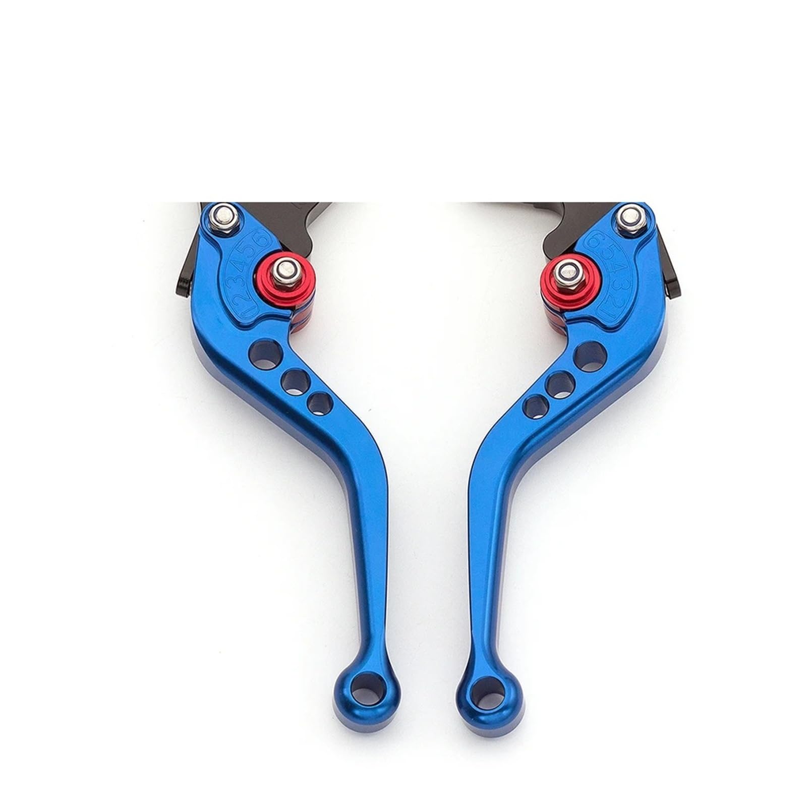 Dajmsuy Short Blue Motorbike Brake Clutch Lever For Fz1 For Fazer Gt Fz6 For S2 For Fz6r Fz8 Xj6 For Diversion For Abs For Fz6-Fazer F-16 Y-688 Motorcycle Brake Clutch Levers