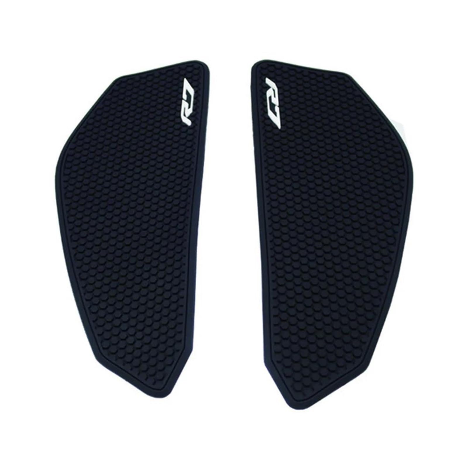for Yamaha R7 YZF YZFR7 2021 2022 Side Fuel Tank Pad Pads Stickers Decal Gas Grip Traction Tankpad Carbon-Look(Color2)