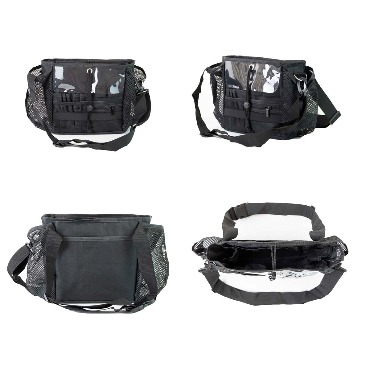 Amazon | ヘアメイクバッグ 美容師 ウエストポーチ プロメイクバッグ