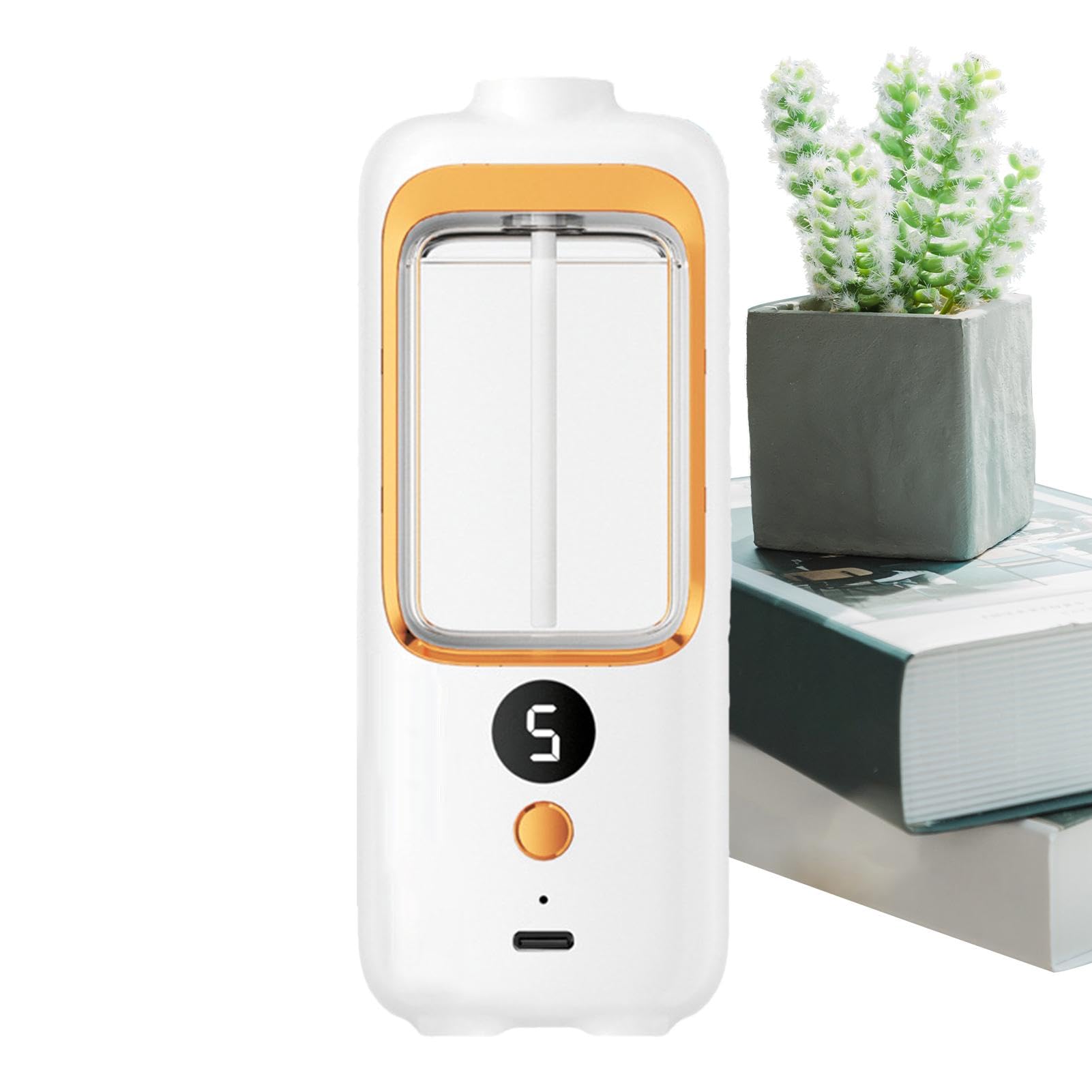 Diffuser for Bedroom, Automatic 5 Speeds Settings Timing Smell Machine, Aromatherapy Diffuser with Fan, Quiet Long-Lasting Oil Diffuser Relaxing Ambiance Diffuser, Bedroom Aromatherapy Machine