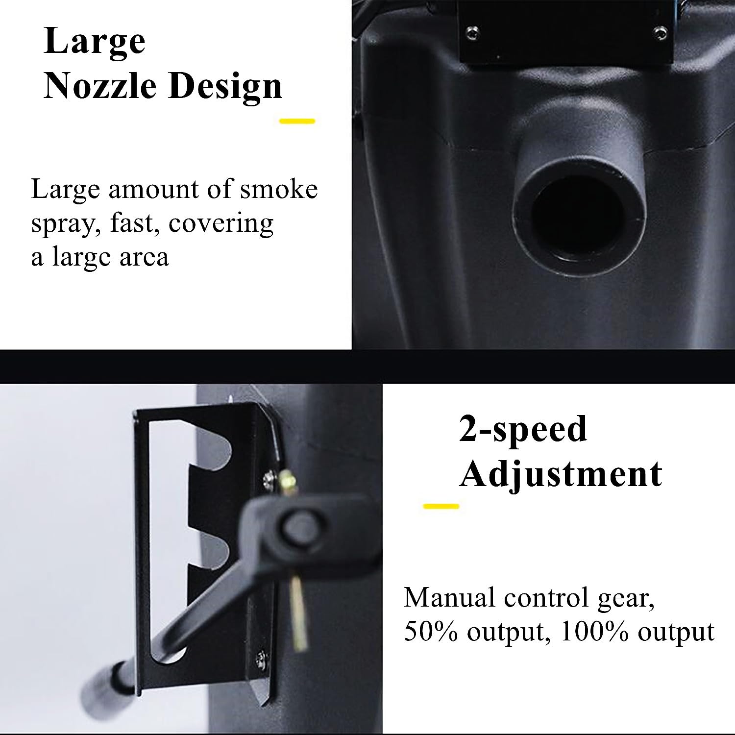 Máquina de Humo portátil de Hielo seco, máquina de Humo de Baja Altura, máquina de Humo Profesional, máquina de Humo para escenarios Interiores y Exteriores, Bodas, Fiestas y Clube