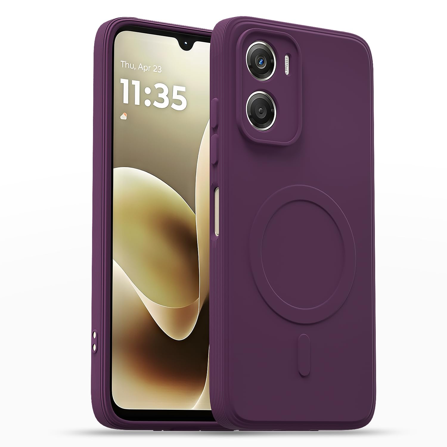 Pikkme Back Cover for Motorola Moto Edge 70 Fusion 5G Soft Matte Silicone Mag-Safe Design (Mag-Safe Not Support) Camera Protection | Slim Fit Bumper Cover (Blue) — Amazon image 22
