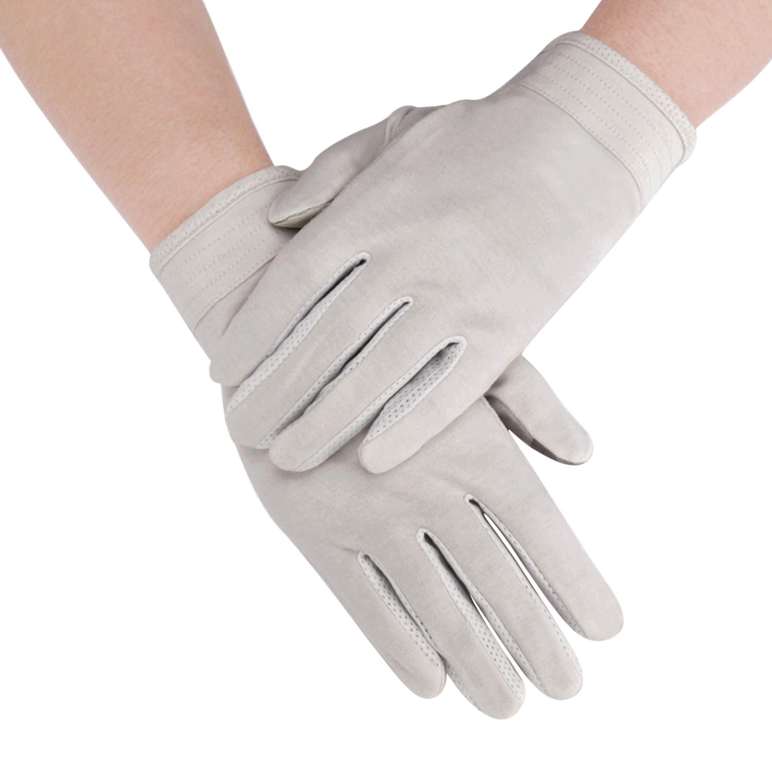 RUIXIA Gants de Conduite Homme Anti UV Tactiles Antidérapants Respirants Anti Soleil
