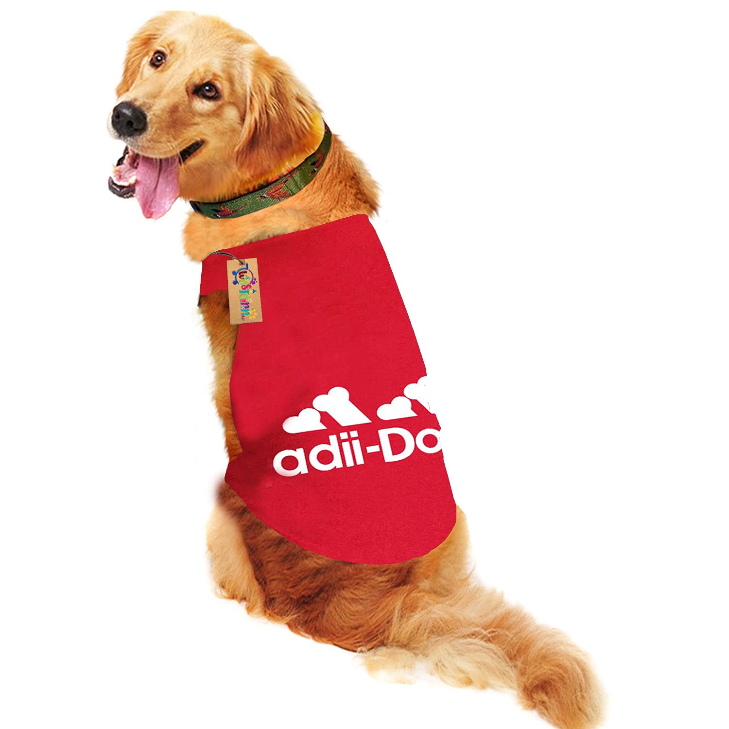 Western Era Soft Cotton Dog T-Shirt, Comfortable Dog Clothing, Sleeveless Vest Puppy Outfit, Apparel (Red) (XXLarge - 28Inch) (B09BJSMSKB) Amazon Price History, Amazon Price Tracker