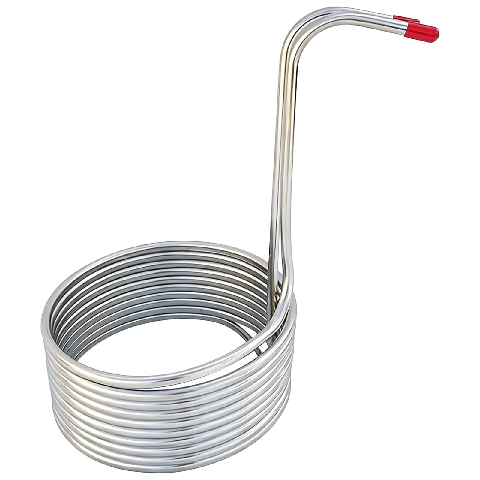 Generisch 304-Edelstahl-Kühlspirale, Tauchkühler für Würze mit 0,4 Zoll, 1 cm Durchmesser, für Home Brewing, schnelles Kühlen von Bier, kompaktes Design, 13,8 Zoll, 35 cm Höhe
