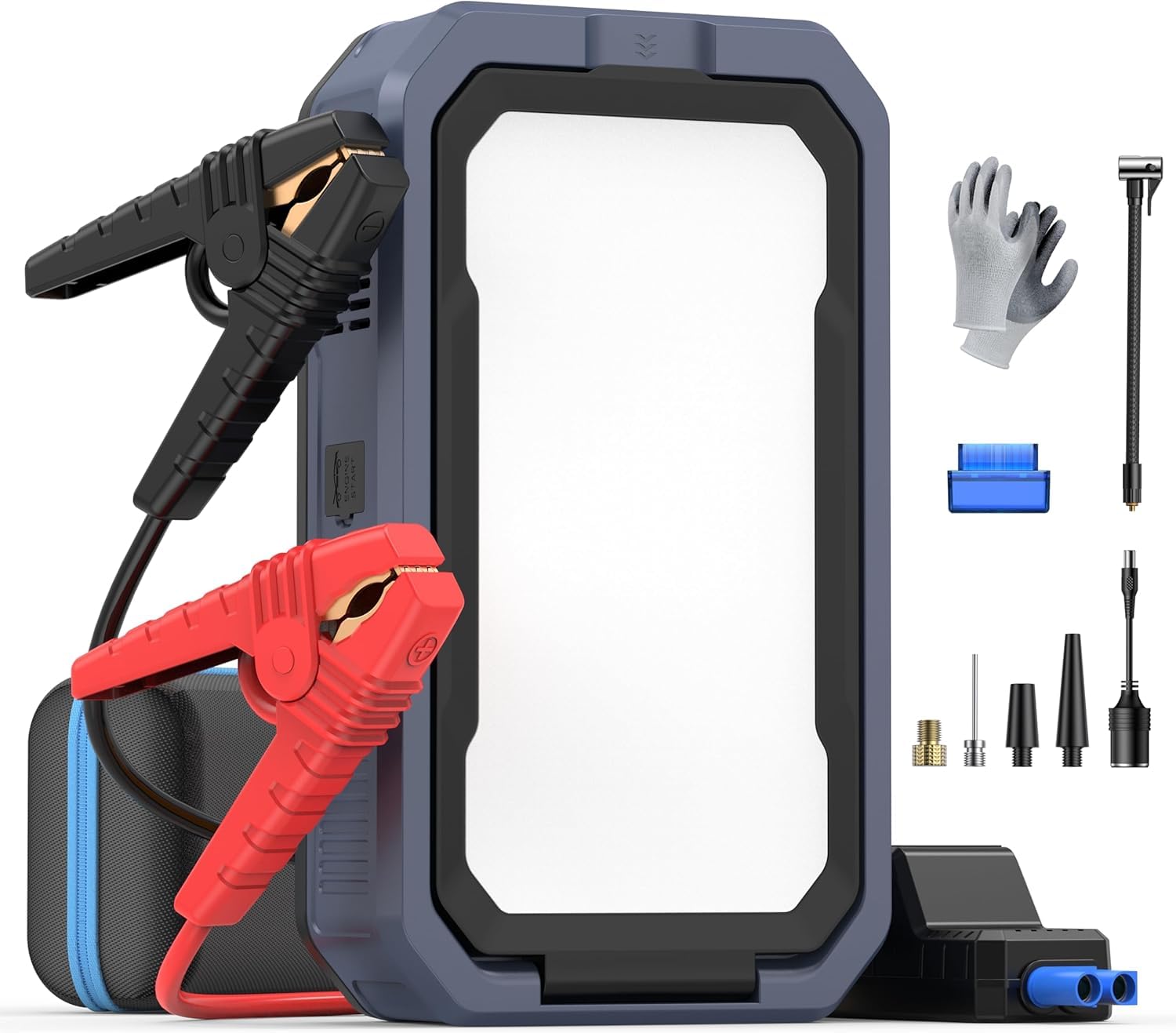 UTRAI Jump Starter with Air Compressor 150PSI 7000A Peak 12V Jump Box for Car Battery All Gas 12 — view 8